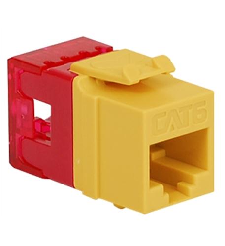 MODULE, CAT 6, HD, YELLOW - Primary