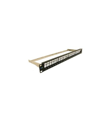 PATCH PANEL,BLANK,CAT 6A FTP,24PORT,1RMS - Primary