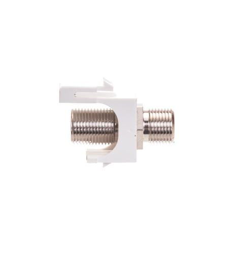 MODULE, F-TYPE, NICKEL PLATED, 3 GHZ, WH - ICC-IC107B9FWH