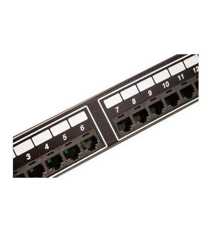 PATCH PANEL, TELCO, 8P2C, 24-PORT, 1 RM - ICC-ICMPP24T2C