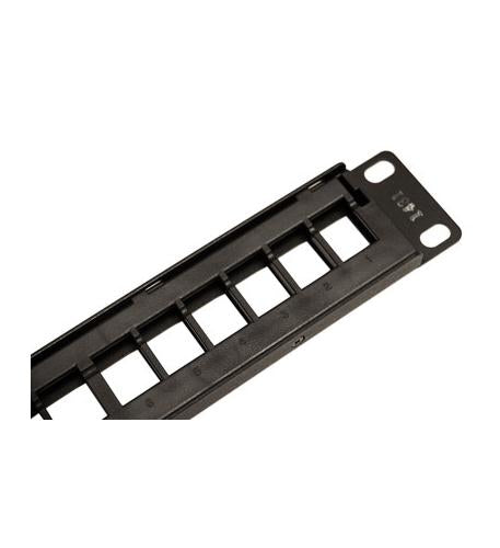 PATCH PANEL, BLANK, HD, 24-PORT, 1 RMS - ICC-IC107BP12V