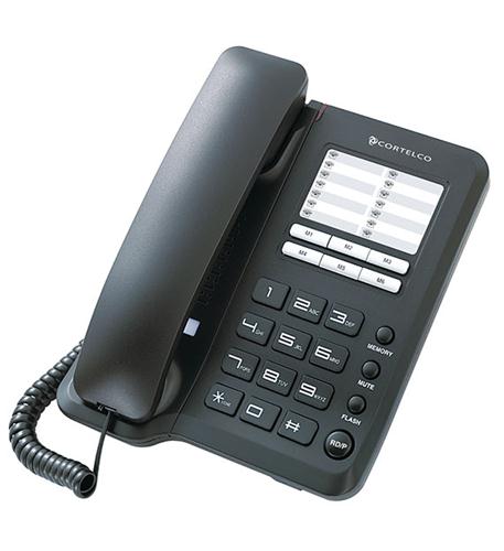 293300TP227S Single Line Economy Phone - ITT-2933-BK
