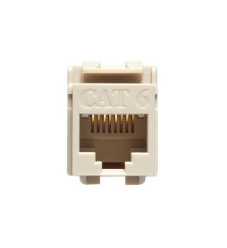 MODULE, CAT 6, EZ, IVORY - ICC-CAT6JACK-IV