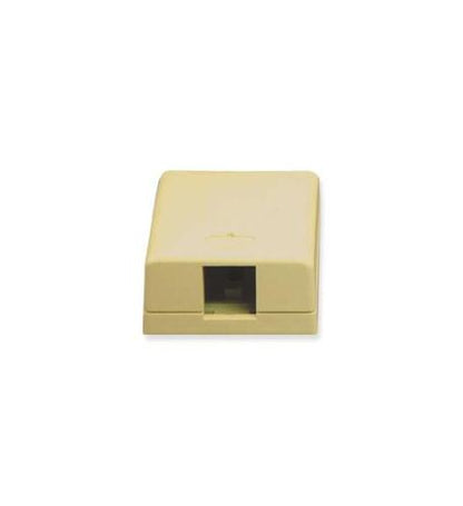 SURFACE MOUNT BOX, 1-PORT, 25PK, IV - ICC-IC107BCIV