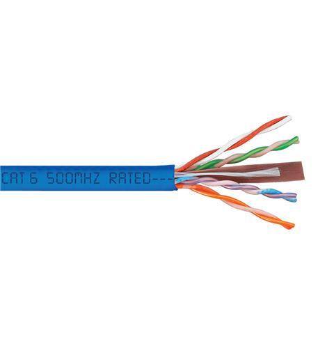 CMP CAT6 PLENUM VALUE LINE 500 MHz Blue - ICC-ICCABP6VBL