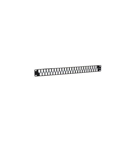 PATCH PANEL, BLANK, 48-PORT, HD, 1 RMS - Primary