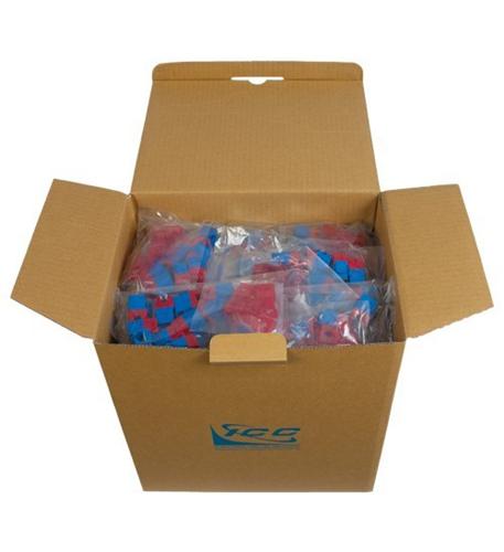 MODULE, CAT 6, HD, 400 PK, No JackEZ, BL - ICC-IC107F6RBL