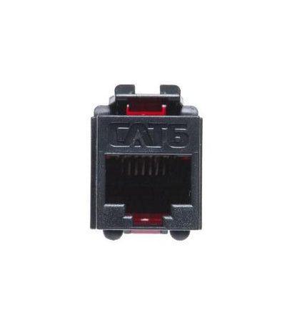 MODULE, CAT 6, EZ, BLACK - ICC-CAT6JACK-BK
