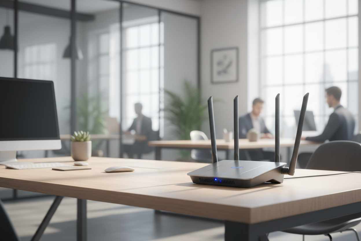 Network Router in Office